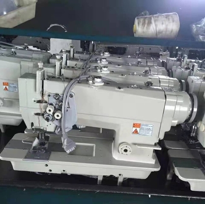 QS-842 High speed double needle lockstitch small hook industrial sewing machine