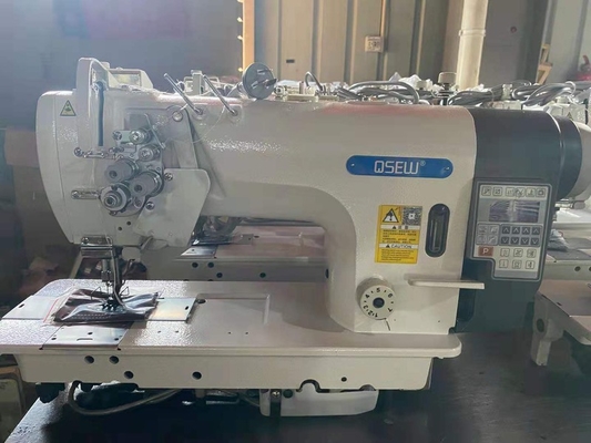 QS-842 High speed double needle lockstitch small hook industrial sewing machine