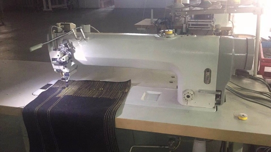 QS-842 High speed double needle lockstitch small hook industrial sewing machine