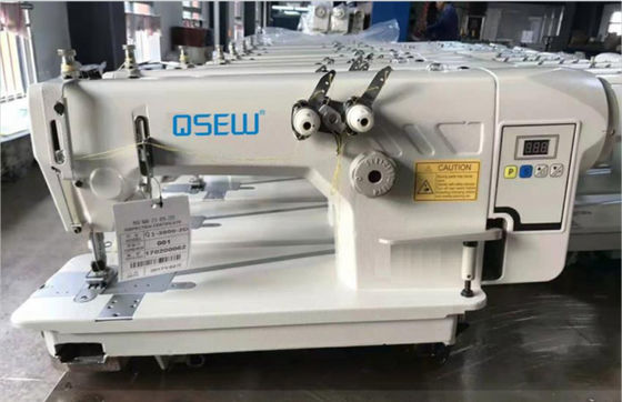 Agulhas de alta velocidade da máquina de costura três de QS-3800-3 Chainstitch industriais